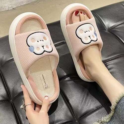Pantuflas de lino conejo , MAYOREO 888881693023