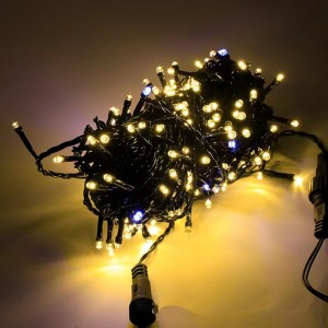 Serie de Luces 50 LED Luz amarilla de 6 metros para Exteriores e Interiores por Mayoreo - 9002