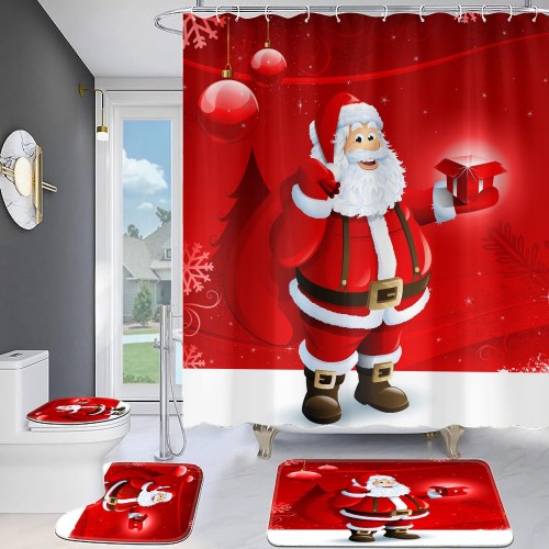 Juego de baño navideño de 4 piezas 90038