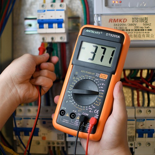 Multímetro digital intelig ente con pantalla dispositivo de diagnóstico de prueba eléctrica especial para electricistas 9205A