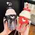Vaso termo con popote y tapa para bebidas portátil 800ml al por mayor 92340