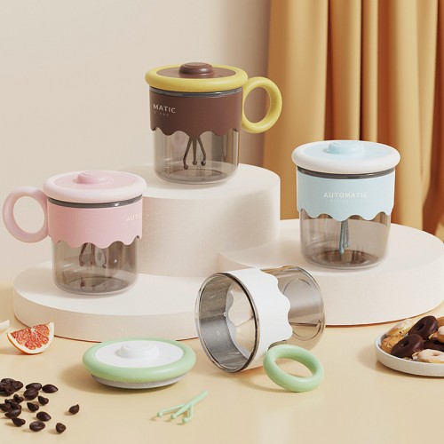  Taza mezcladora eléctrica agitador automático para bebidas 400 ml al por mayor 93155