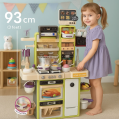 Cocina infantil de 93 cm con efecto de humo real, luces y sonidos. Modelo 93T-3. Incluye accesorios y funciones interactivas para un juego más realista. Ideal para niñas y niños. Venta por mayoreo