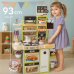 Cocina infantil de 93 cm con efecto de humo real, luces y sonidos. Modelo 93T-3. Incluye accesorios y funciones interactivas para un juego más realista. Ideal para niñas y niños. Venta por mayoreo Cocina infantil de 93 cm con efecto de humo real, luces y sonidos. Modelo 93T-3. Incluye accesorios y funciones interactivas para un juego más realista. Ideal para niñas y niños. Venta por mayoreo