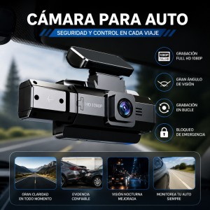 Cámara para Auto Full HD 1080P por Mayoreo