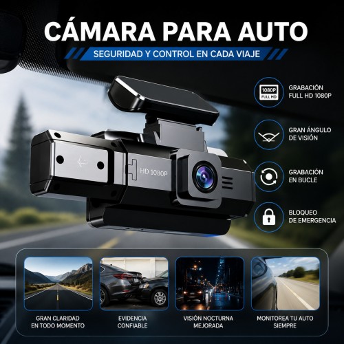 Cámara para Auto Full HD 1080P por Mayoreo