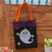 Bolsa de fieltro con diseño de Halloween, ideal para dulces o regalos, venta por mayoreo AA1-12367
