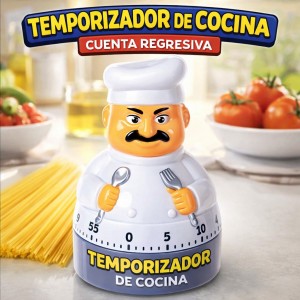 Temporizador de Cocina Chef Mecánico por Mayoreo AH-1