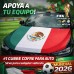 Bandera Nacional Mexicana para Cofre de Auto Ajustable por Mayoreo AL MUNDIAL-NV