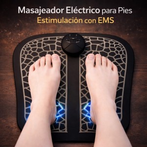 Masajeador Eléctrico EMS para Pies Tapete de Estimulación Muscular Venta por Mayoreo AM18