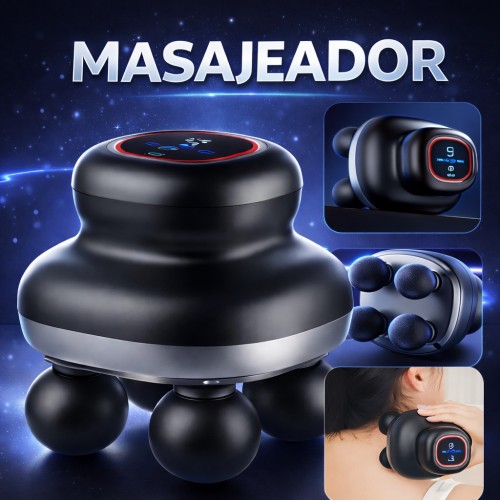 Masajeador Eléctrico Corporal de Percusión con Pantalla Digital Venta por Mayoreo AM23 Masajeador Eléctrico Corporal de Percusión con Pantalla Digital Venta por Mayoreo AM23