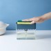 Dispensador de jabón automática para detergente líquido y soporte para esponja, práctico y portátil Por Mayoreo APTD-21