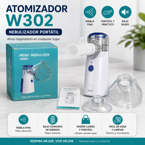 Atomizador Portátil W302 D-21589