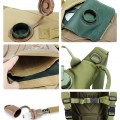 Mochila táctica de hidratación con bolsa de agua, doble hombro, estilo militar, ideal para ciclismo, senderismo y deportes al aire libre, forro EVA, venta al por mayor B09
