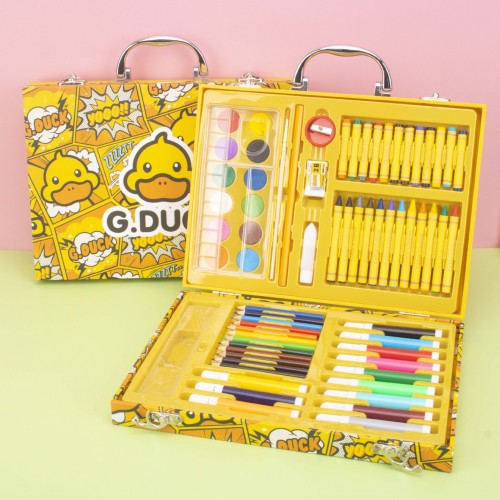 Kit G.Duck Juego de dibujo y pinturas Para Niños De 67 Piezas B141