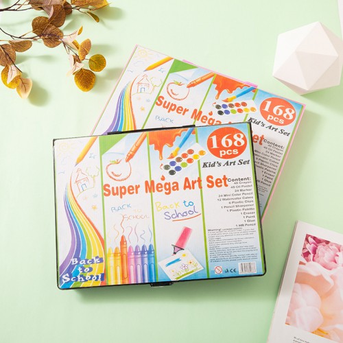 Set para dibujar de 168pcs de plumones