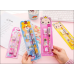Mini estuche con accesorios de papeleria , 5 piezas de accesorios  MAYOREO B20