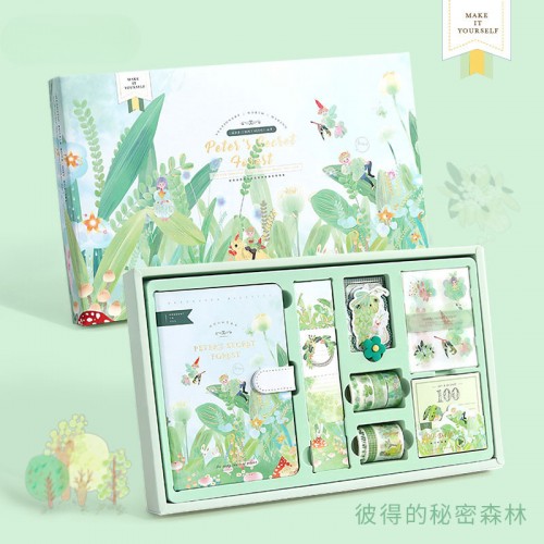 Kit de diario para niñas,diario kawaii, MAYOREO B212