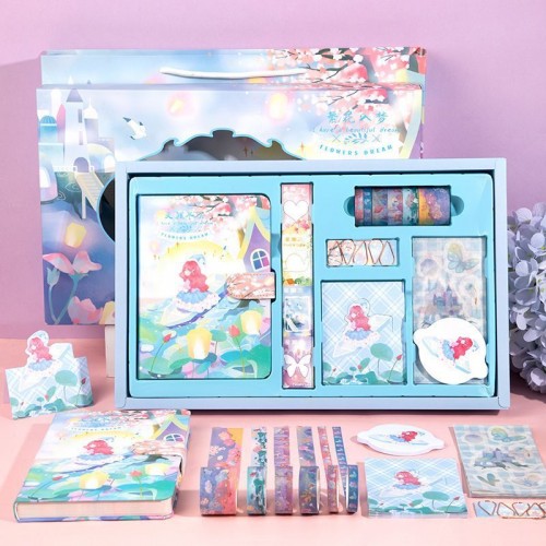 Kit de diario infantil kawaii set de 6pcs B216