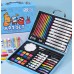 Juego set de colores infantil de 57pzs de larva (color azul y rosa) B318