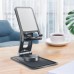 Soporte plegable para celular o tablet con diseño ajustable, compacto, ligero y portátil. Venta por mayoreo BA-018