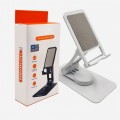 Soporte plegable para celular o tablet con diseño ajustable, compacto, ligero y portátil. Venta por mayoreo BA-018