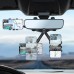 Soporte universal para teléfono con base ajustable y anillo de giro de 360°. Ideal para usar en el auto. Venta por mayoreo BA-025