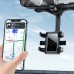 Soporte universal para teléfono con base ajustable y anillo de giro de 360°. Ideal para usar en el auto. Venta por mayoreo BA-025