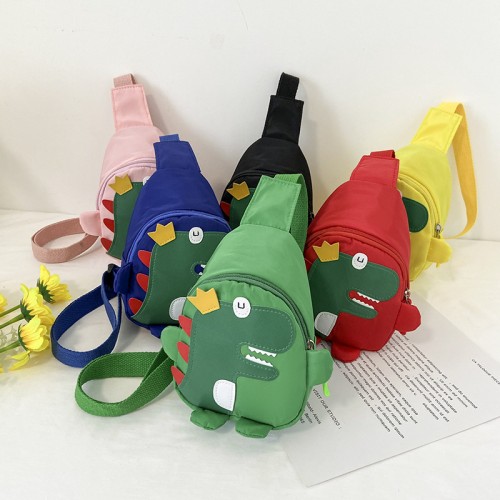 Mochila pechera infantil de dinosaurio 17*12*7cm BAG112