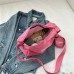 Bolso con monedero de color rosa BAG138