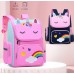 Mochila escolar infantil con diseño de unicornio BAG301