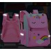 Mochila escolar infantil con diseño de unicornio BAG301