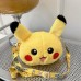 Bolso de felpa para niños, bolso lindo y moderno, bolso bandolera, monedero versátil, bolso de felpa de muñeco Pikachu lindo de dibujos animados, tamaño del producto: 20cm BAG303