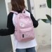 Combo mochila estilo Coreano de 2 pcz *43*28*14 BAG402