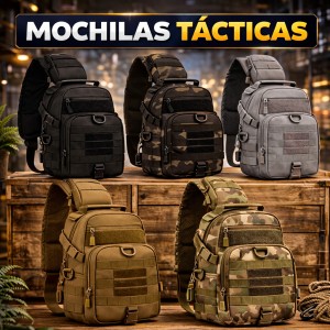 Mochila táctica multifuncional tipo pechera por mayoreo BAG418