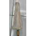 Sombrilla decorativa de bambú y tela blanca. Ideal para eventos, fiestas temáticas, bodas. Venta por mayoreo