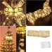 Listón con luz navideño decorativo 5m, 50 LEDS para árbol de Navidad. De pilas. Venta por mayoreo BD-0101