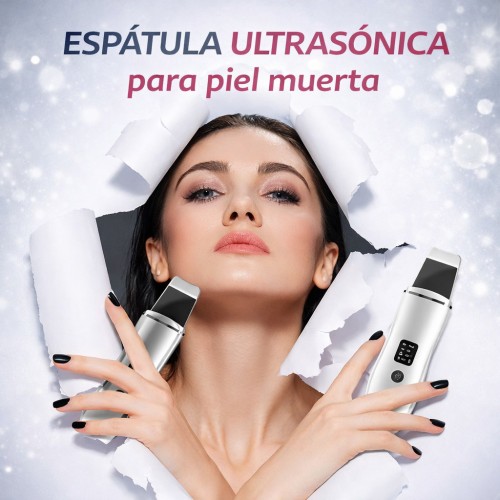 Espátula Ultrasónica Removedora de Piel Muerta Facial por Mayoreo BEL-WB