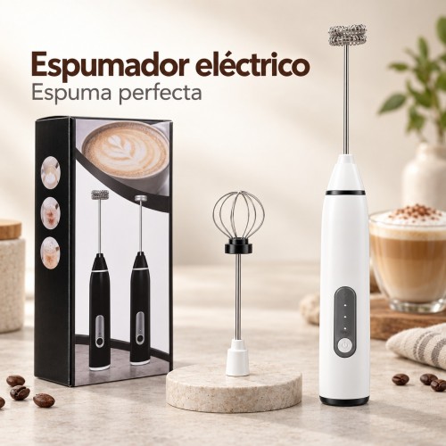 Batidor multifuncional electrico USB, batidor de crema, batidor de huevos portátil recargable. Venta al por mayor
