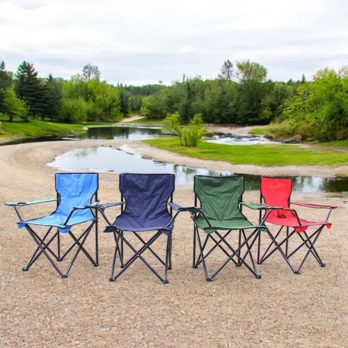 Silla plegable portátil Ideal para camping, pesca, playa o jardín. colores variados. Venta al por mayor BH-2123