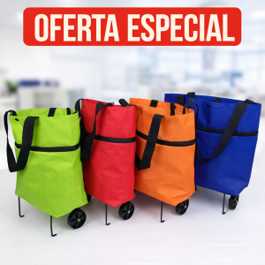 Bolsa de compras extensible con ruedas plegables, carrito multifuncional portátil mayoreo BH-21238