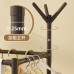 Perchero multifuncional con ganchos y barra para ropa, diseño vertical compacto, ideal para mayoreo, BH-21245
