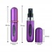 Atomizador portátil recargable de bolsillo para perfume de viaje, colores variados. Venta por mayoreo BH-21253