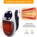 Calefactor portátil compacto con control remoto, ideal para calentar espacios pequeños y termostato ajustable. Venta por mayoreo BH-21257
