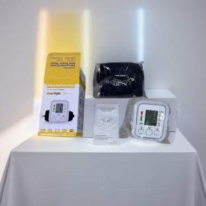 Monitor de presión arterial electrónico automático de brazo, digital de brazo con pantalla LCD. Ideal para uso doméstico o clínico. Venta al por mayor BH-21285