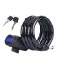 Candado de anillo con cable de acero reforzado, flexible y resistente para bicicletas. Venta por mayoreo BH-21290