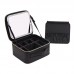 Cosmetiquera portátil con espejo iluminado con luz LED. Diseño moderno, recargable por USB y compartimentos ajustables. Ideal para maquillaje o viaje. Venta por mayoreo BH-21304