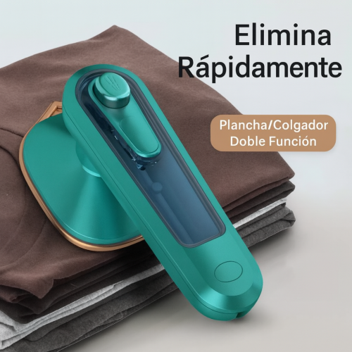 Plancha de vapor portátil 2 en 1 – Vaporizador de ropa y plancha de viaje con calentamiento rápido – Compacta, ligera y fácil de usar en casa o fuera Venta al por mayor BH-21308