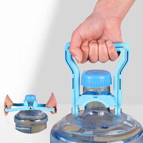 Asa multifuncional para levantar y transportar garrafones de agua de forma segura y cómoda. Diseño ergonómico, resistente y reutilizable que reduce el esfuerzo al cargar. Venta por mayoreo BH-21315
