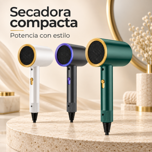 Secador de pelo de alta potencia con aire caliente y frío iónica portátil, ideal para uso doméstico. Venta al por mayor Secador de pelo de alta potencia con aire caliente y frío iónica portátil, ideal para uso doméstico. Venta al por mayor